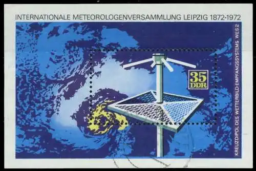 DDR BLOCK KLEINBOGEN Block 35 gestempelt 1FCC56