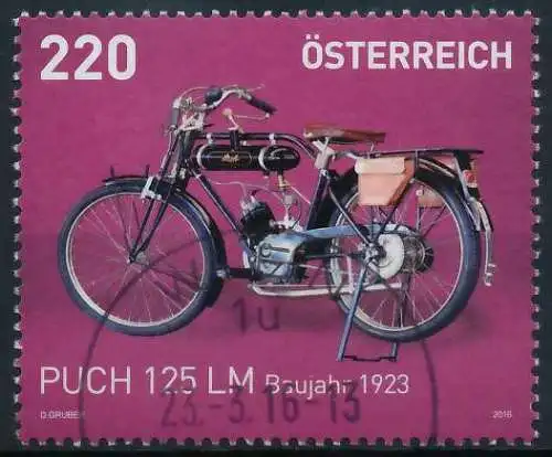 ÖSTERREICH 2016 Nr 3258 gestempelt 2034F6