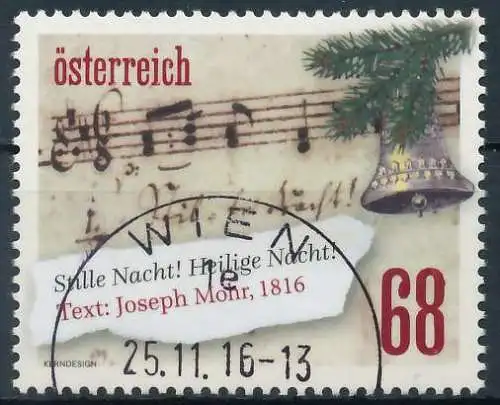 ÖSTERREICH 2016 Nr 3304 gestempelt 20366A