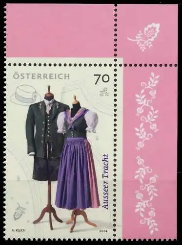 ÖSTERREICH 2014 Nr 3150 postfrisch ECKE-ORE 20B692