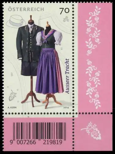 ÖSTERREICH 2014 Nr 3150 postfrisch ECKE-URE 20B6A6