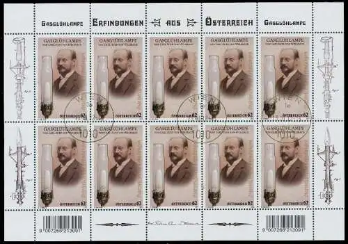 ÖSTERREICH BLOCK KLEINBOGEN Nr 3031 gestempelt KLEINBG 213366