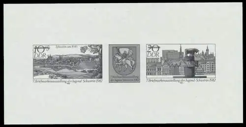 DDR SCHWARZDRUCKE Nr WZd541S postfrisch SCEA992
