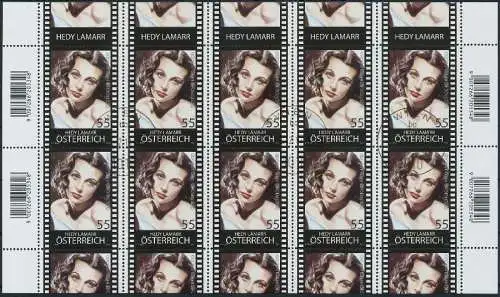 ÖSTERREICH BLOCK KLEINBOGEN Nr 2911 gestempelt KLEINBG 216EF2