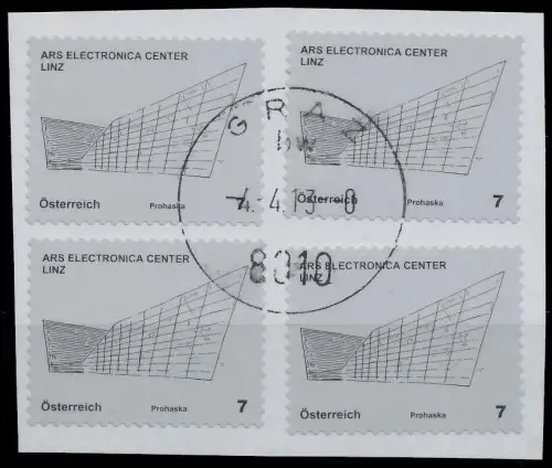 ÖSTERREICH DS KUNSTHÄUSER Nr 2924IA gestempelt 219D3E