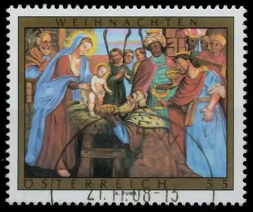 ÖSTERREICH 2008 Nr 2786 gestempelt 21A0DE