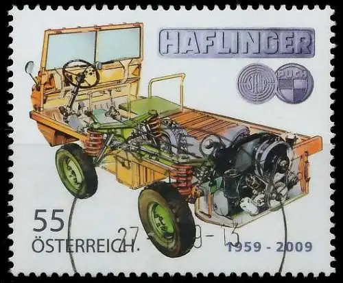 ÖSTERREICH 2009 Nr 2798 gestempelt 21A14A