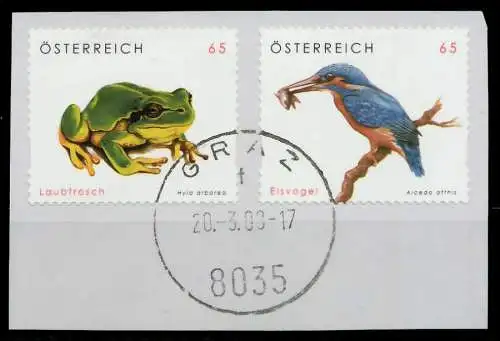 ÖSTERREICH 2008 Nr 2716-2717 gestempelt 21E762