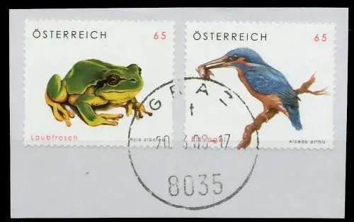 ÖSTERREICH 2008 Nr 2716-2717 gestempelt 21E766