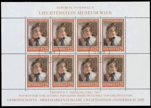 ÖSTERREICH BLOCK KLEINBOGEN Nr 2720 gestempelt KLEINBG 21E76E