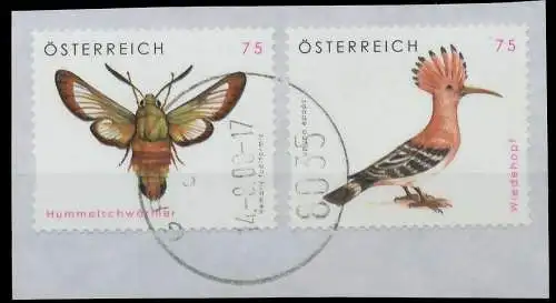 ÖSTERREICH 2008 Nr 2754-2755 gestempelt 21E88A