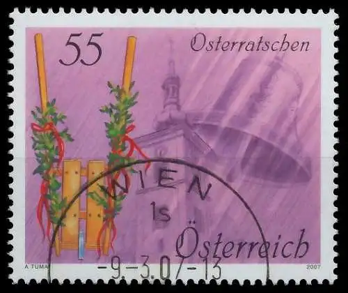 ÖSTERREICH 2007 Nr 2643 gestempelt 21EBDE