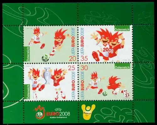 ÖSTERREICH BLOCK KLEINBOGEN Block 38 postfrisch SCF6A56