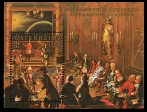 ÖSTERREICH BLOCK KLEINBOGEN Block 33 postfrisch SCFCD0A