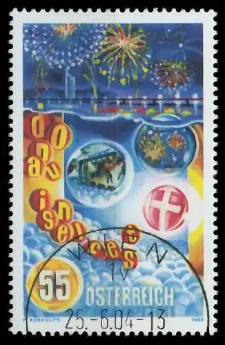 ÖSTERREICH 2004 Nr 2488 gestempelt 22760A