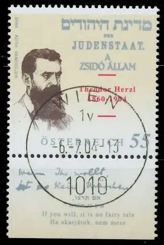 ÖSTERREICH 2004 Nr 2489 gestempelt 227702