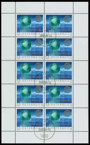 ÖSTERREICH BLOCK KLEINBOGEN Nr 2517I gestempelt KLEINBG S4939E6