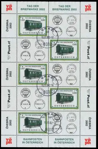 ÖSTERREICH BLOCK KLEINBOGEN Nr 2380 gestempelt KLEINBG 2277D2