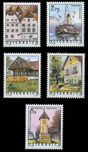 ÖSTERREICH DS FERIENLAND Nr 2415-2419 postfrisch 2279B6