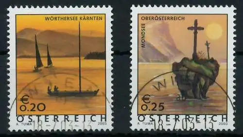 ÖSTERREICH DS FERIENLAND Nr 2438-2439 gestempelt 227A16