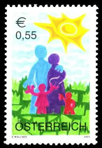 ÖSTERREICH 2003 Nr 2442 postfrisch SD007B2