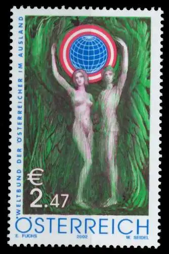ÖSTERREICH 2002 Nr 2389 postfrisch SD0092E