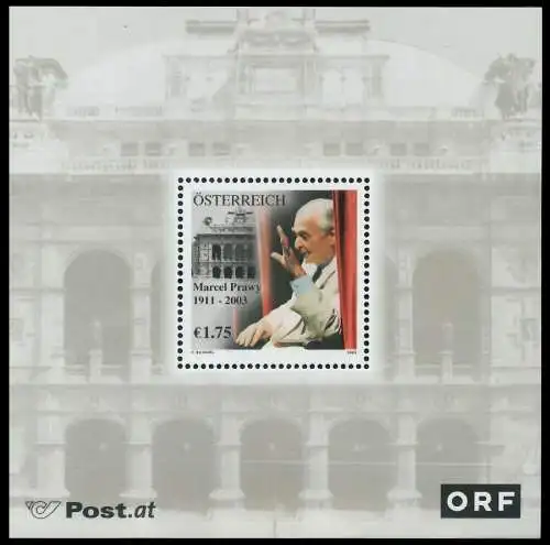 ÖSTERREICH BLOCK KLEINBOGEN Block 19 postfrisch SD0C0BA