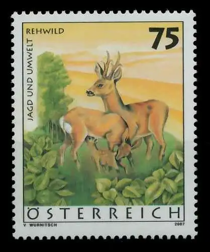 ÖSTERREICH 2007 Nr 2640 postfrisch SD0C5D6