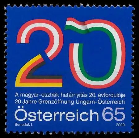 ÖSTERREICH 2009 Nr 2823 postfrisch SD1190E