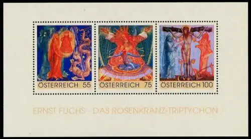 ÖSTERREICH BLOCK KLEINBOGEN Block 54 postfrisch SD11982