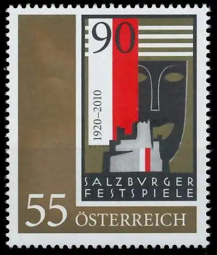 ÖSTERREICH 2010 Nr 2869 postfrisch SD11A36