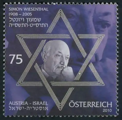 ÖSTERREICH 2010 Nr 2875 postfrisch SD11A56