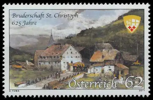 ÖSTERREICH 2011 Nr 2945 postfrisch SD11C12