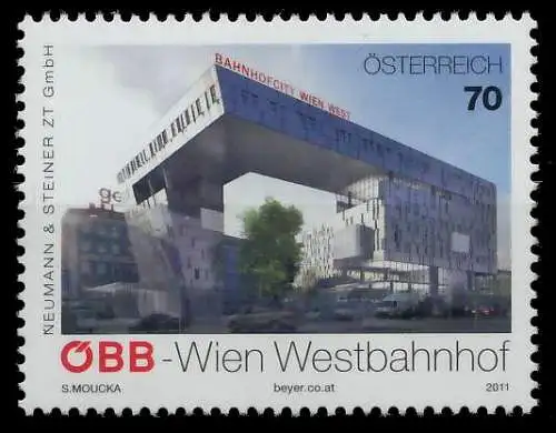 ÖSTERREICH 2011 Nr 2968 postfrisch SD11CB2
