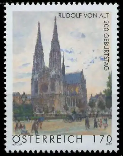 ÖSTERREICH 2012 Nr 3011 postfrisch SD11DBA