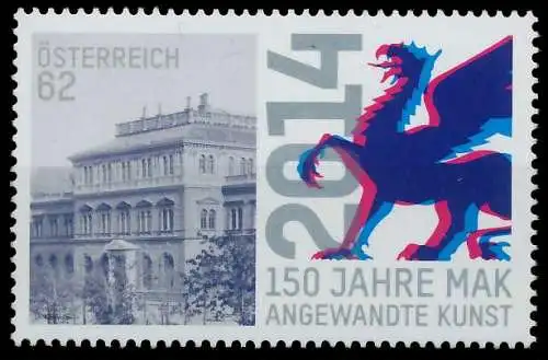 ÖSTERREICH 2014 Nr 3142 postfrisch SD1489A