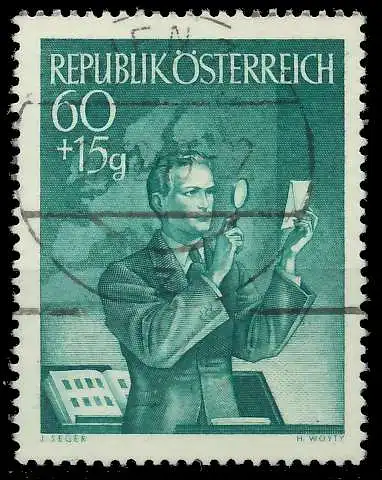 ÖSTERREICH 1950 Nr 957 gestempelt 1F19AE