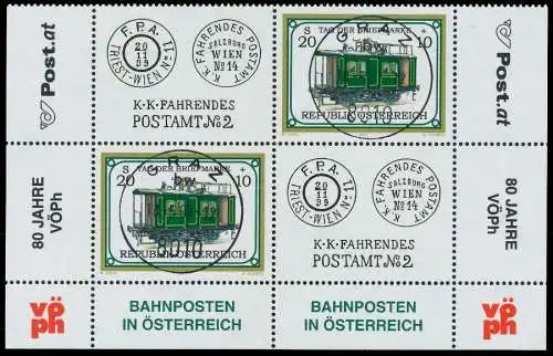 ÖSTERREICH 2001 Nr 2345 VBb zentrisch gestempelt VIERERBLOCK 239946