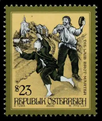 ÖSTERREICH DS SAGEN U. LEGENDEN Nr 2324 postfrisch SD19716