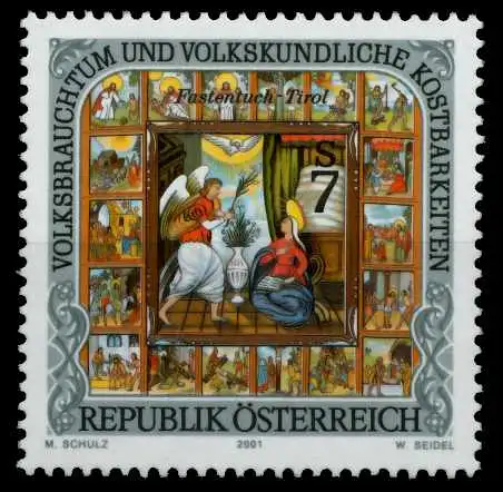 ÖSTERREICH 2001 Nr 2343 postfrisch SD197AE