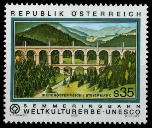 ÖSTERREICH 2001 Nr 2348 postfrisch SD197D6