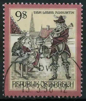 ÖSTERREICH DS SAGEN U. LEGENDEN Nr 2240 gestempelt 239D4A