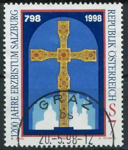 ÖSTERREICH 1998 Nr 2252 gestempelt 239D82