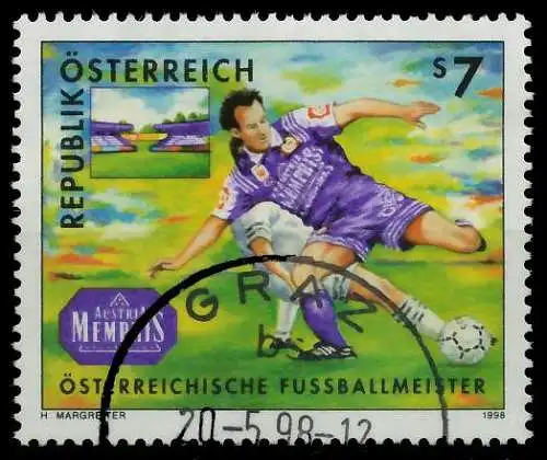 ÖSTERREICH 1998 Nr 2250 gestempelt 239D8A