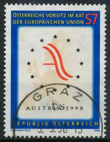 ÖSTERREICH 1998 Nr 2261 gestempelt 239DD2