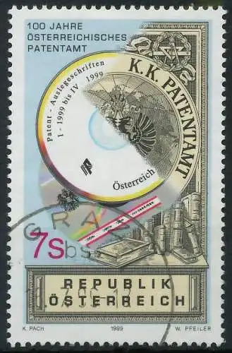 ÖSTERREICH 1999 Nr 2276 gestempelt 239E7E