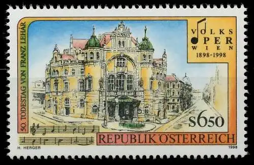 ÖSTERREICH 1998 Nr 2263 postfrisch SD19DCE