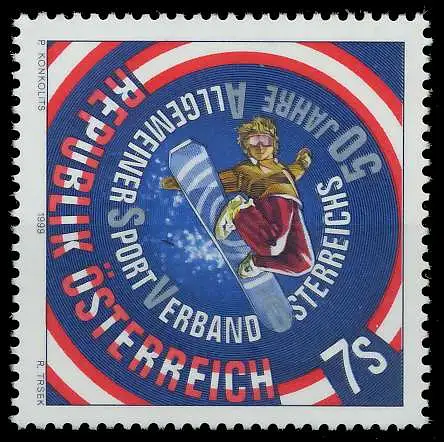 ÖSTERREICH 1999 Nr 2279 postfrisch SD19E42