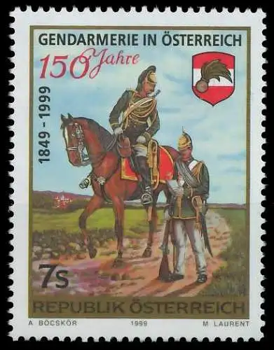 ÖSTERREICH 1999 Nr 2287 postfrisch SD1FDCA