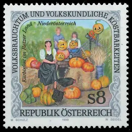 ÖSTERREICH 1999 Nr 2297 postfrisch SD1FE02
